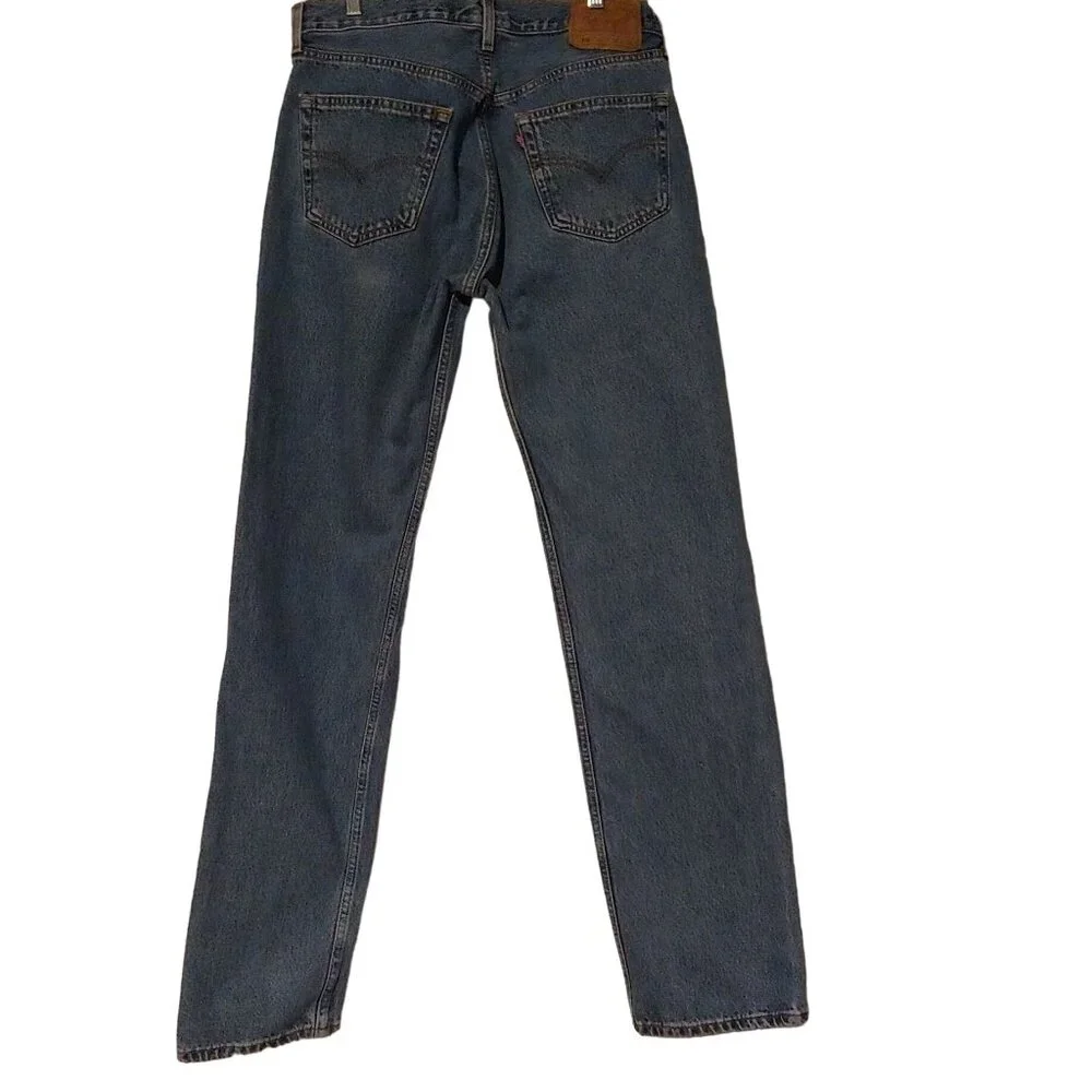 Levi's 501 Straight Leg Button Fly Denim Jeans 34x34